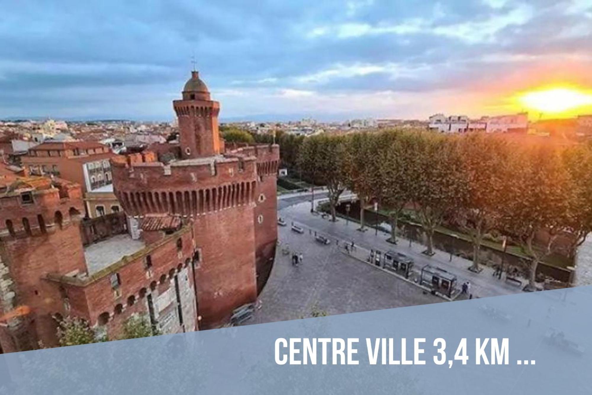 L'Artmonie - Climatise - Jardin - Centre-Ville - Plage Perpignan Buitenkant foto